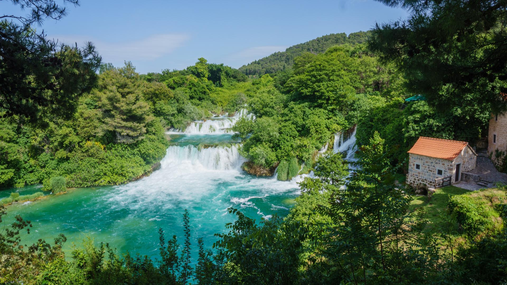 Wallpaper Private Krka Waterfalls & Šibenik Day Tour