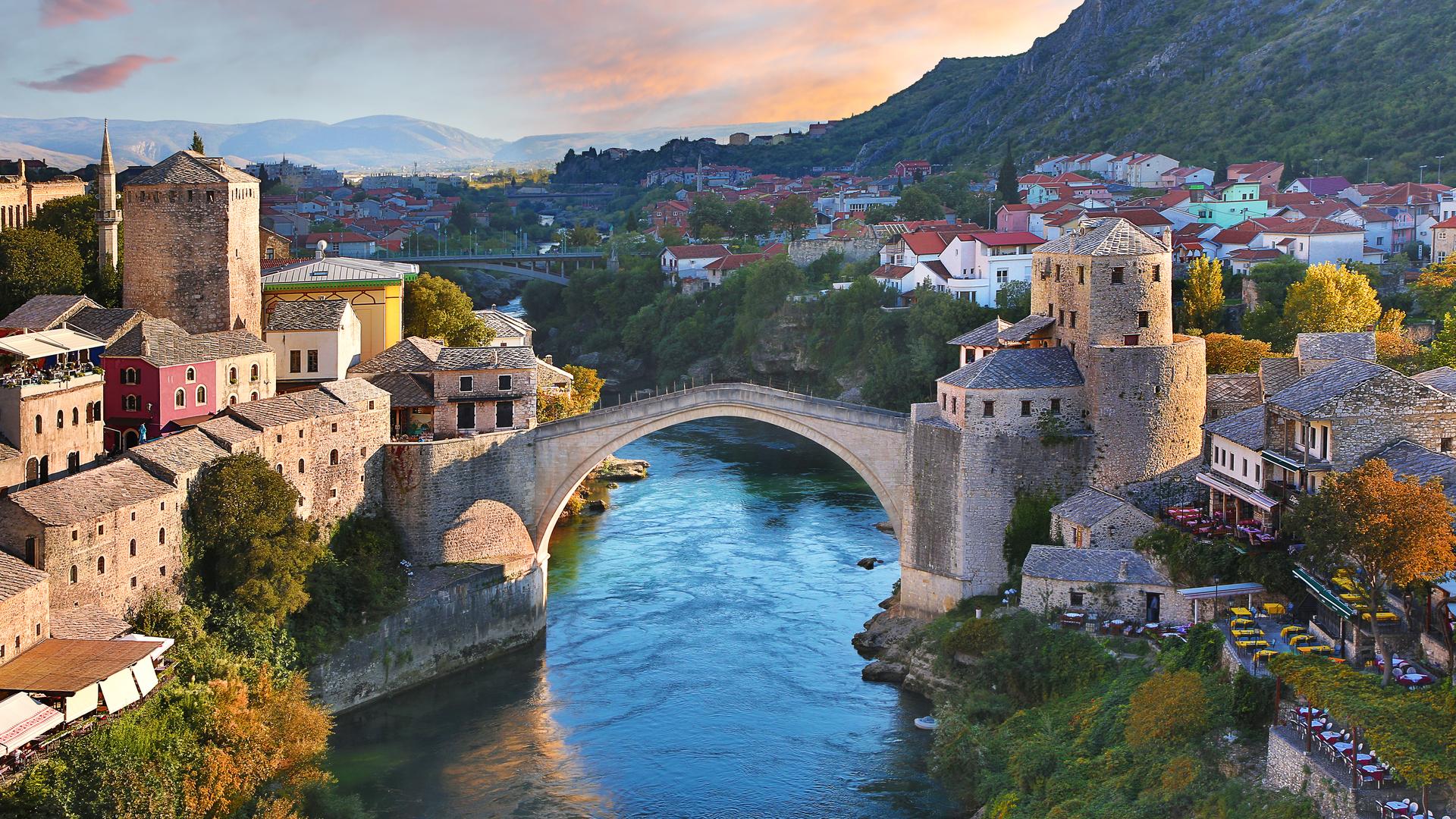 Wallpaper Split - Mostar - Dubrovnik